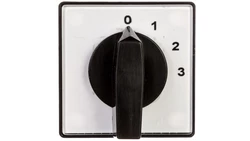 Łącznik krzywkowy 0-1-2-3 2P 10A do wbudowania 4G10-124-U-R014