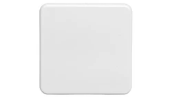 Berker IP44 Płytka czołowa gniazda z/u z pokrywą p/t bryzgoszczelne IP44 śnieżnobiały 39420409