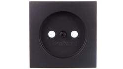 B.Kwadrat/B.3/B.7 Płytka czołowa gniazda b/u antracyt 3961038996