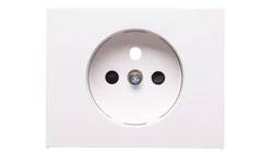 K.1 Płytka czołowa gniazda z/u z przesłonami śnieżnobiały 3965757009