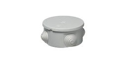 Puszka natynkowa okrągła samogasnąca 960 stopni C seria 400A IP44fi80x40 EC400C2A