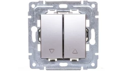 DANTE Przycisk żaluzjowy inox 454118