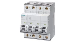 Wyłącznik nadprądowy 4P D 16A 10kA AC 5SY4416-8