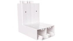 Naroże zewnętrzne stałe RAPID 45-2 190x190x130 GK-AS53130RW białe 6113220