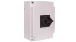 Rozłącznik główny w obudowie 3P 100A 37kW AC23A 400V pokrętło czarne 3LD2766-0TB51