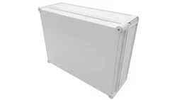 INDUSTRIAL Puszka hermetyczna n/t 440x330x145mm IP65 szara 2727-00