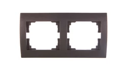 LOGI Ramka podwójna pozioma Grafit 021470041 25295
