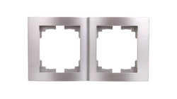 LOGI Ramka podwójna pionowa Srebrny 021520043 25240
