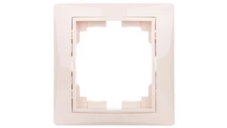 DOMO Ramka pojedyncza pozioma Kremowy 011460003 24821