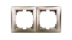 DOMO Ramka podwójna pionowa Szampański 011520050 25062