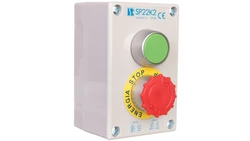 Kaseta kompletna 2-otworowa z napędem KZ,B I 1 przepust M20 IP65 SP22K2\04-1