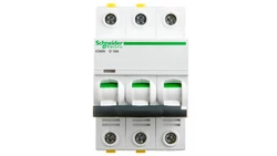 Wyłącznik nadprądowy 3P D 16A 6kA AC iC60N-D16-3 A9F05316