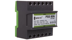 Transformator 1-fazowy modułowy bezpieczeństwa PSS 80N 230/ 24V 3,3A, na szynę DIN, IP20, Ta 40, 16024-9889