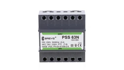 Transformator 1-fazowy modułowy bezpieczeństwa PSS 63N 230/ 24V 2,6A, na szynę DIN, IP20, Ta 40, 16024-9890