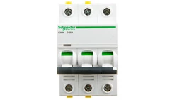 Wyłącznik nadprądowy 3P D 25A 6kA AC iC60N-D25-3 A9F05325