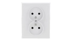 JOWISZ Gniazdo podwójne z/u natynkowe białe GNt-6 Jw