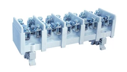 Odgałęźnik instalacyjny 5-torowy (zacisk: 5x35mm2 - 5x4x16mm2) na TS 35, LZ 5*35/16 wyk.21 84027002