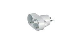 Rozgałeźnik wtyczkowy 2x2P+Z biały R-270