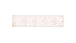 AS Puszka natynkowa pięciokrotna ecru PNP-5G/27