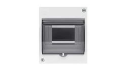 Rozdzielnica modułowa 1x5 natynkowa IP30 MINI S-5 z pokrywą dymną 2305-01