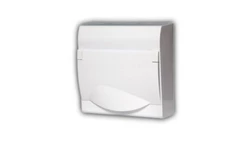 Rozdzielnica modułowa 1x6 natynkowa GREEN BOX RN 1/6 drzwi białe N+PE IP40 2351-00