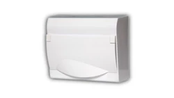 Rozdzielnica modułowa 1x12+2 natynkowa GREEN BOX RN 1/12+2 drzwi białe N+PE IP40 2353-00