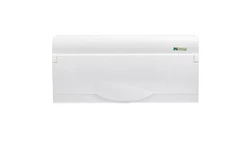 Rozdzielnica modułowa 1x20+2 natynkowa GREEN BOX RN 1/20+2 drzwi białe N+PE IP40 2355-00