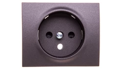 SISTENA LIFE Plakietka gniazda pojedynczego choco 771228