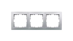Berker B.Kwadrat Ramka potrójna aluminium 5310138994