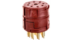 Wkład 8+1 stykowy do złączy M23 żeński lutowany EPIC M23 P-Part BLM 73002740 /5 szt./