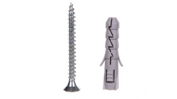 Kołek rozporowy Rawlplug FIX-08+550 8 x 40 mm z wkrętem 5,0 x 50 mm (200 szt.) – do mocowania lekkich instalacji