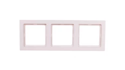 Berker Q.3 Ramka potrójna biały, aksamit 10136099