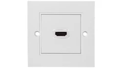 Gniazdo podtynkowe HDMI białe z gniazdem HDMI 51722