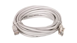 Kabel krosowy patchcord SF/UTP kat.5e CCA szary 5m 50147