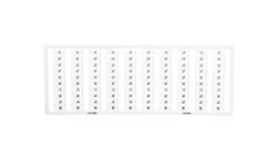 Ramka z oznacznikami 10x 71-80 209-571 /5szt./