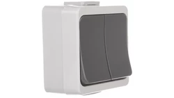 JANTAR-bis Łącznik świecznikowy n/t IP44 szary WNT-2J-b