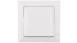 OPAL Łącznik pojedynczy z podświetleniem biały WP-1 Op/S