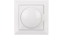 OPAL Ściemniacz obrotowy 60-400W 230V biały SO-Op