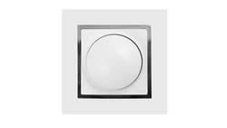 MAGIC Ściemniacz obrotowy 60-400W 230V biały/chrom SO-M