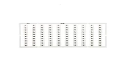 Oznaczniki WMB 10x 51-60 794-5601 /5szt./