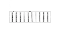 Oznaczniki WMB 1x 201-300 793-5610 /5szt./