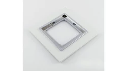 MAGIC Ramka pojedyncza biały/chrom Ra-1 M