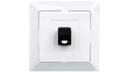 PREMIUM Gniazdo komputerowe RJ45 kat.6 krone LSA+ GTP - 12 Pr/6