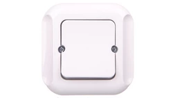 TOPAZ Łącznik pojedynczy biały WP-1T