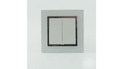 MAGIC Łącznik świecznikowy biały/chrom WP-2 M