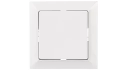 PREMIUM Przycisk zwierny /światło/ z podświetleniem biały WP-6 Pr/S