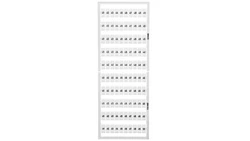 Ramka z oznacznikami 1x 401-500 209-512 /5szt./