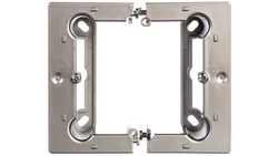 Simon Basic Neos Puszka natynkowa pojedyncza składana 40 mm (1 szt. = 2 elementy) srebrny mat PSCS/43