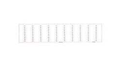Oznaczniki WMB 10x 21-30 793-4504 /5szt./