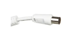 Przewód antenowy IEC 10m biały 50722